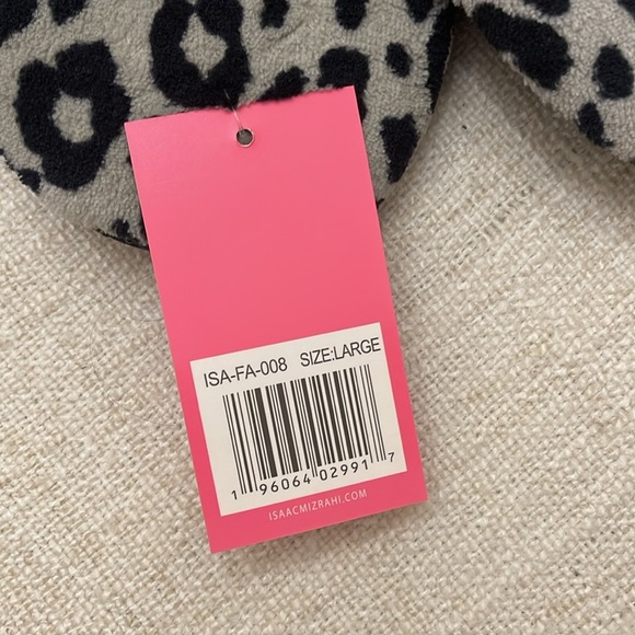 Isaac Mizrahi Leopard Print Slippers - Picture 3 of 4